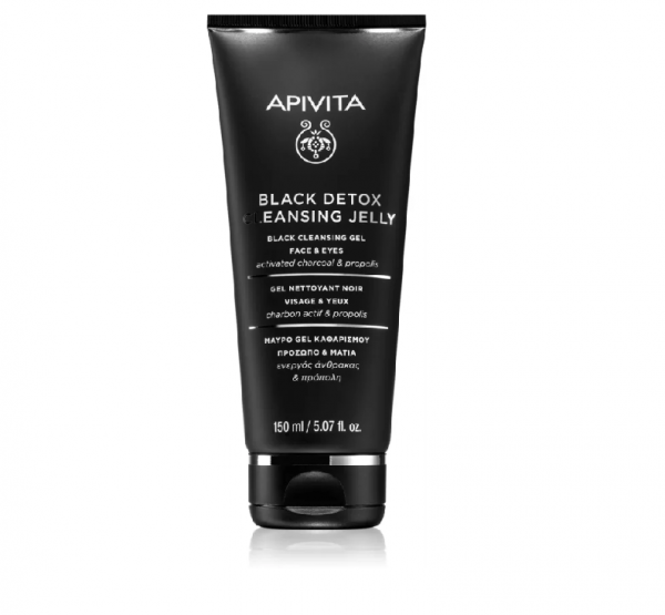 APIVITA BLACK DETOX GEL LIMPIADOR 150 ML 